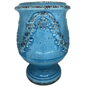 Vaso de Cimento Azul Médio
