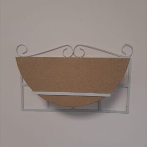 Suporte Cachepot Redondo Bege ou Cinza