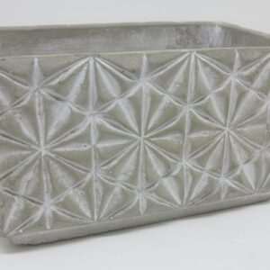 Vaso de Cimento Retangular 20 x 11.5