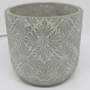 Vaso de Cimento Redondo 16 x 16